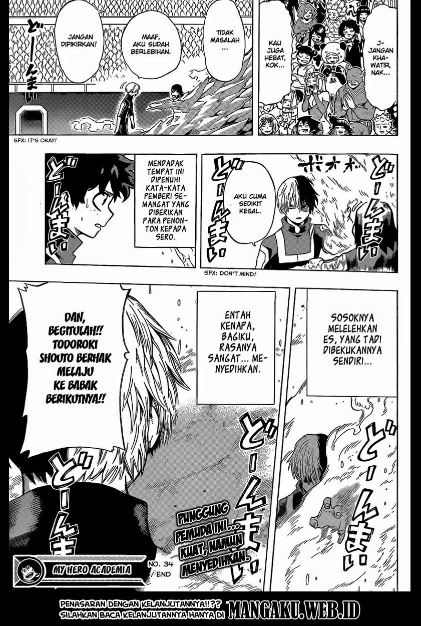 Boku no Hero Academia Chapter 34 - halaman 19