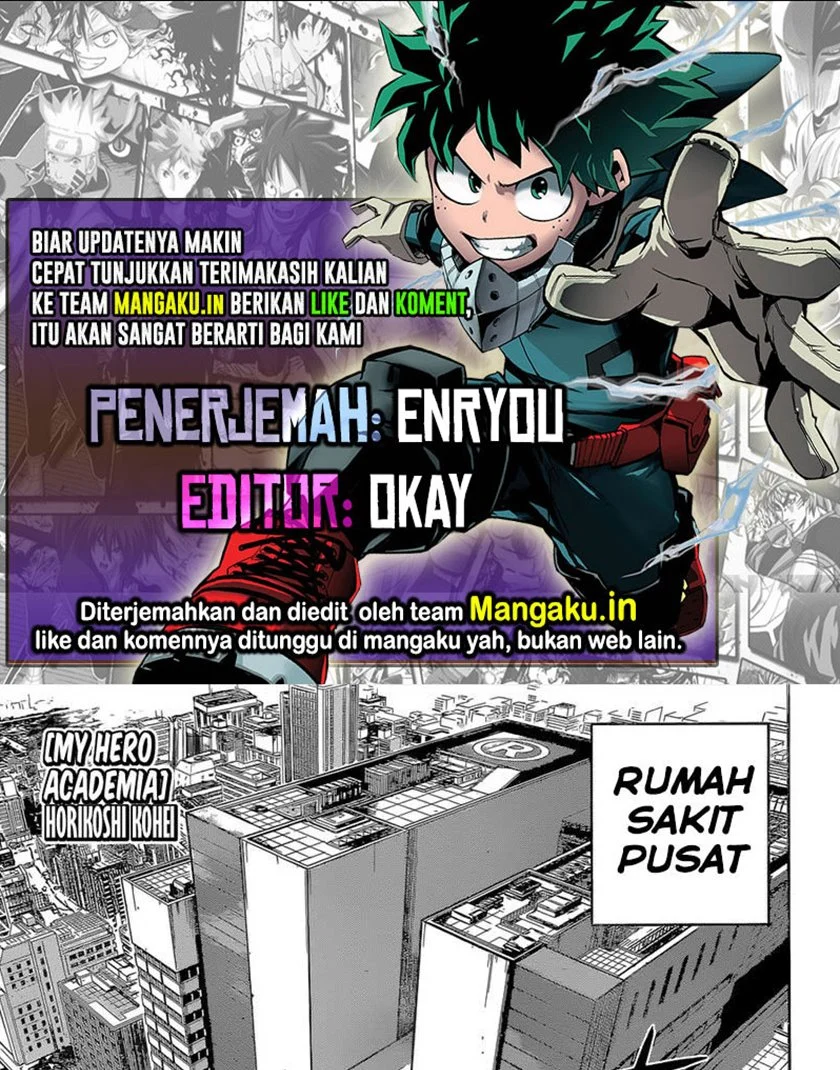 Boku no Hero Academia Chapter 340 - halaman 1