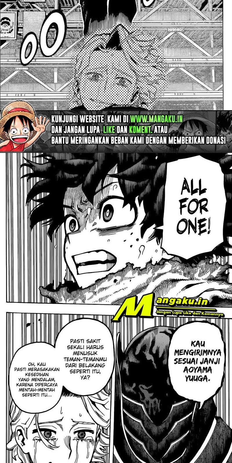 Boku no Hero Academia Chapter 343 - halaman 6