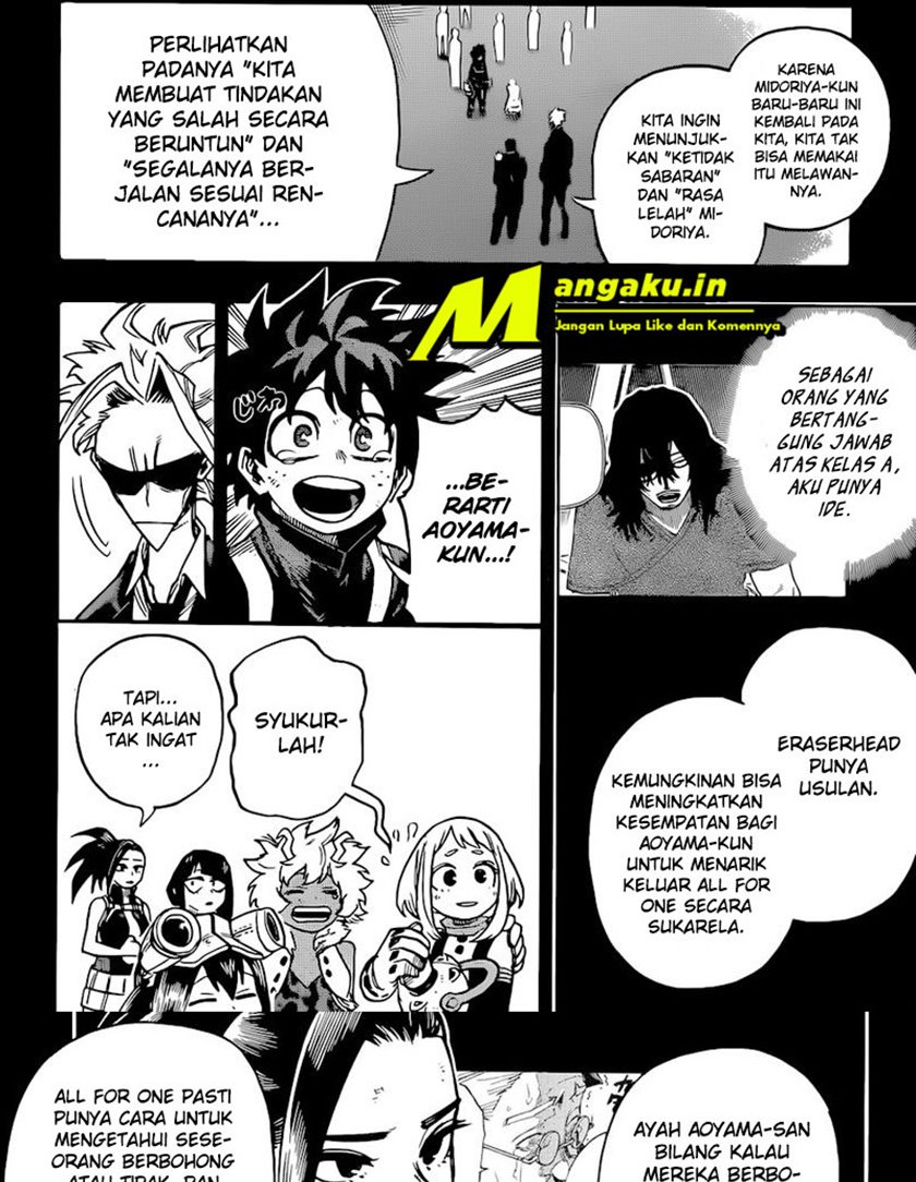 Boku no Hero Academia Chapter 344 - halaman 3