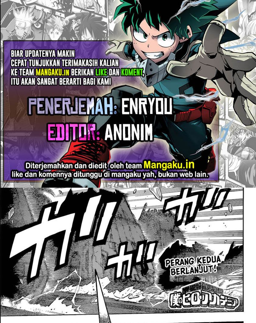 Boku no Hero Academia Chapter 345 - halaman 1