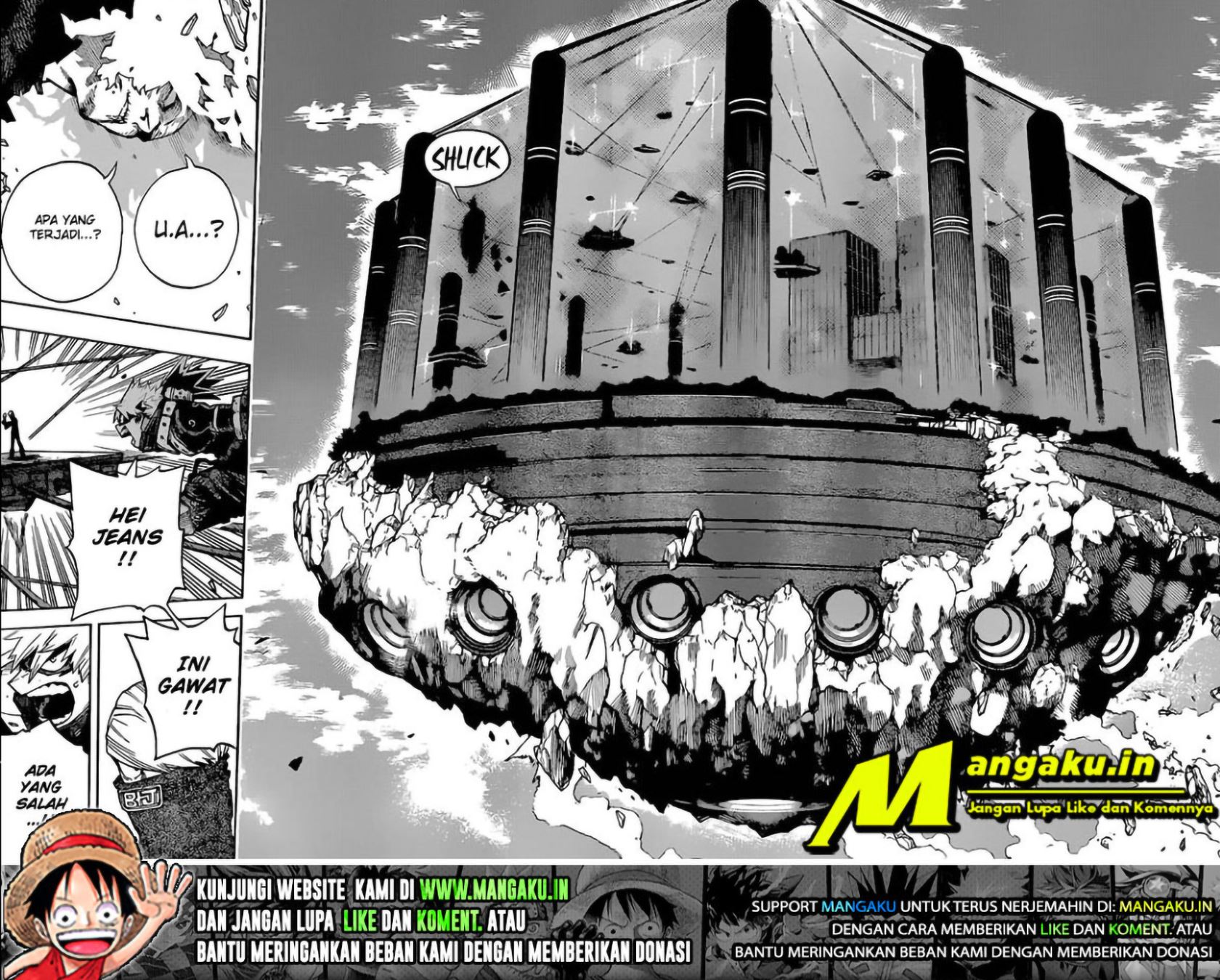 Boku no Hero Academia Chapter 345 - halaman 11