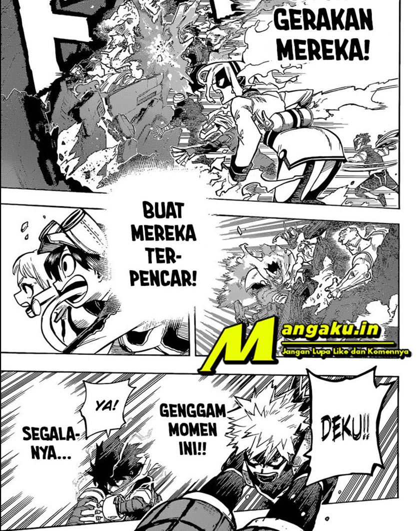 Boku no Hero Academia Chapter 345 - halaman 4