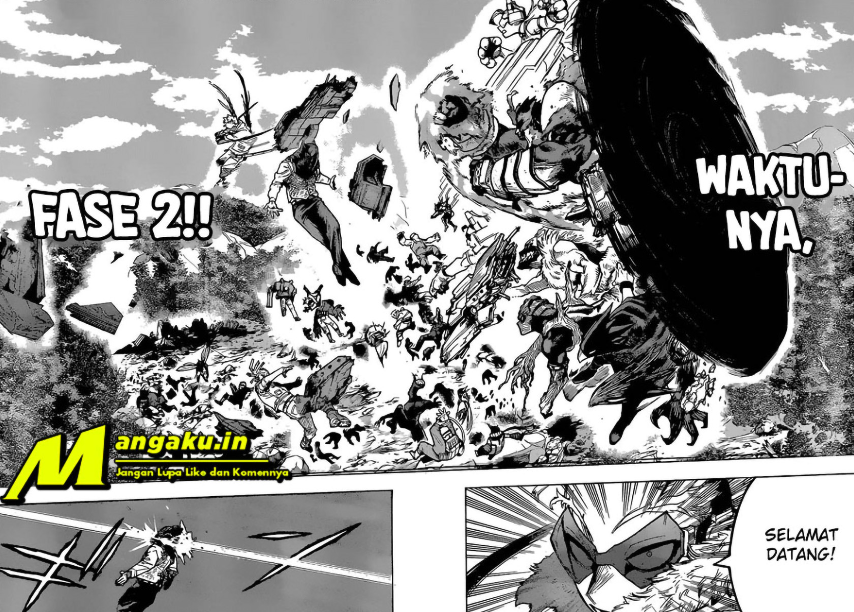 Boku no Hero Academia Chapter 345 - halaman 8