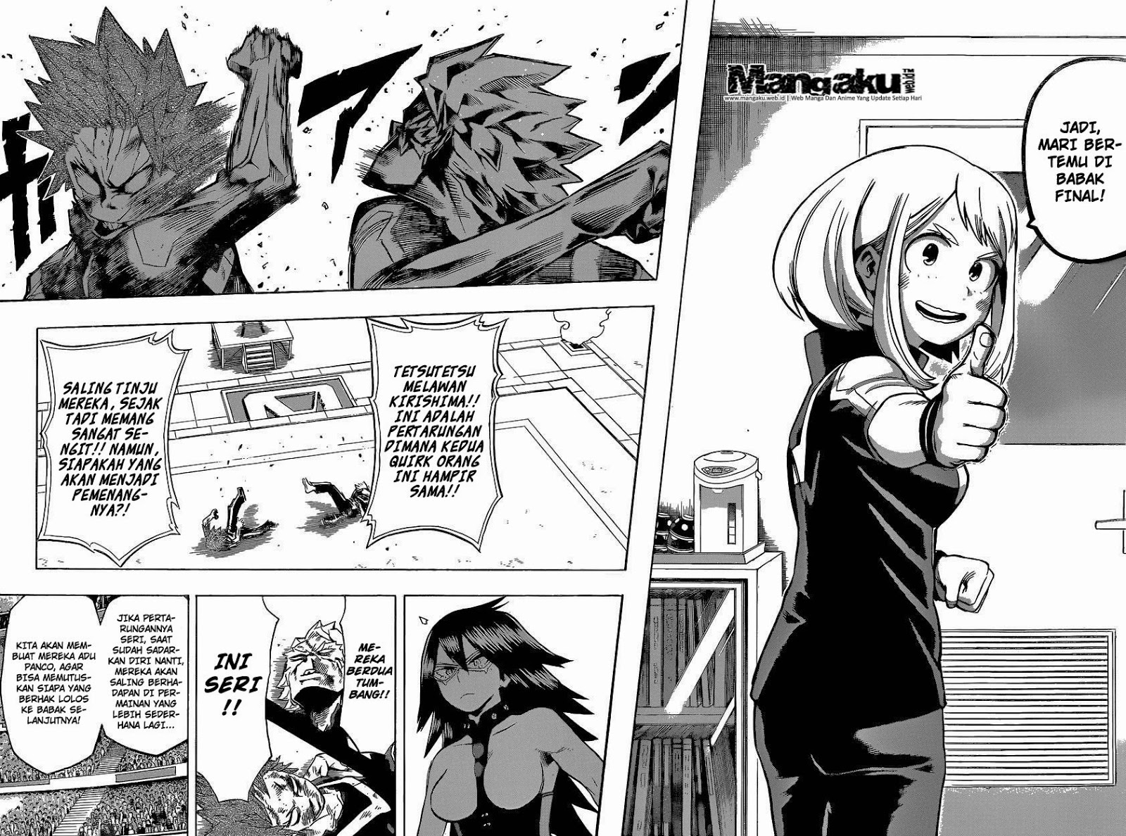 Boku no Hero Academia Chapter 35 - halaman 17