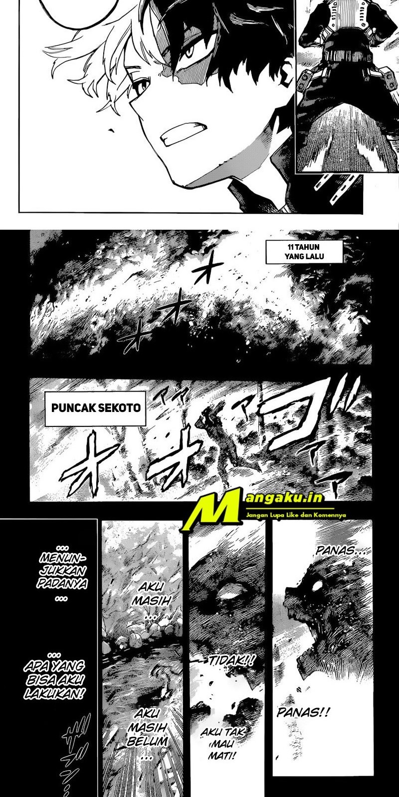 Boku no Hero Academia Chapter 350 - halaman 2