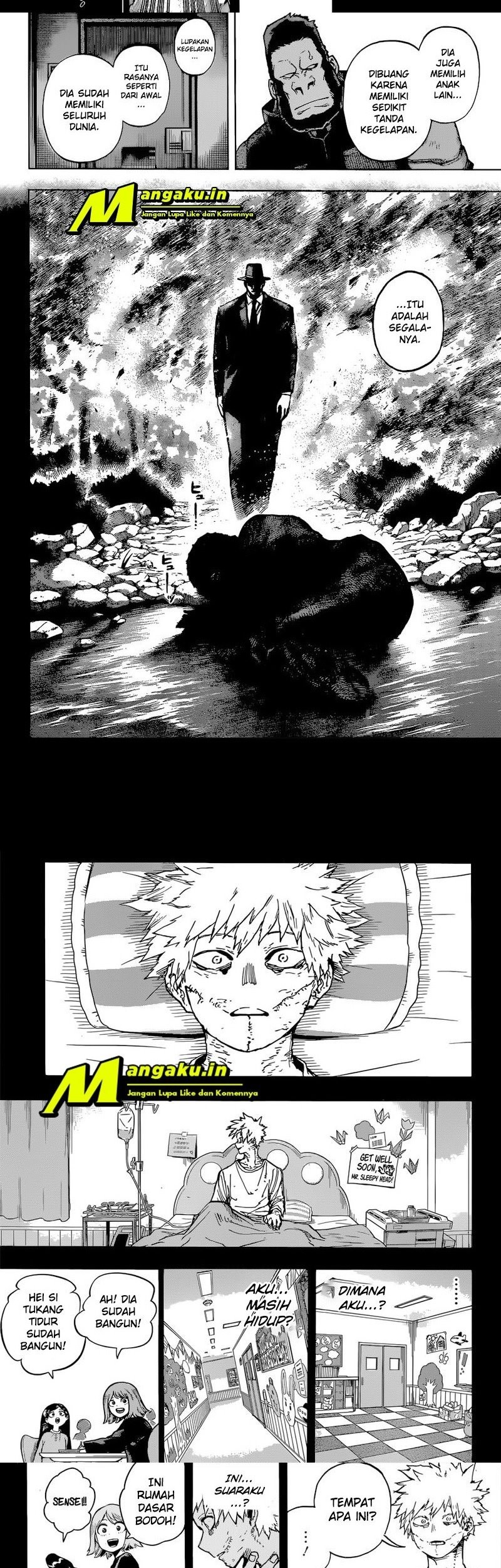 Boku no Hero Academia Chapter 350 - halaman 3