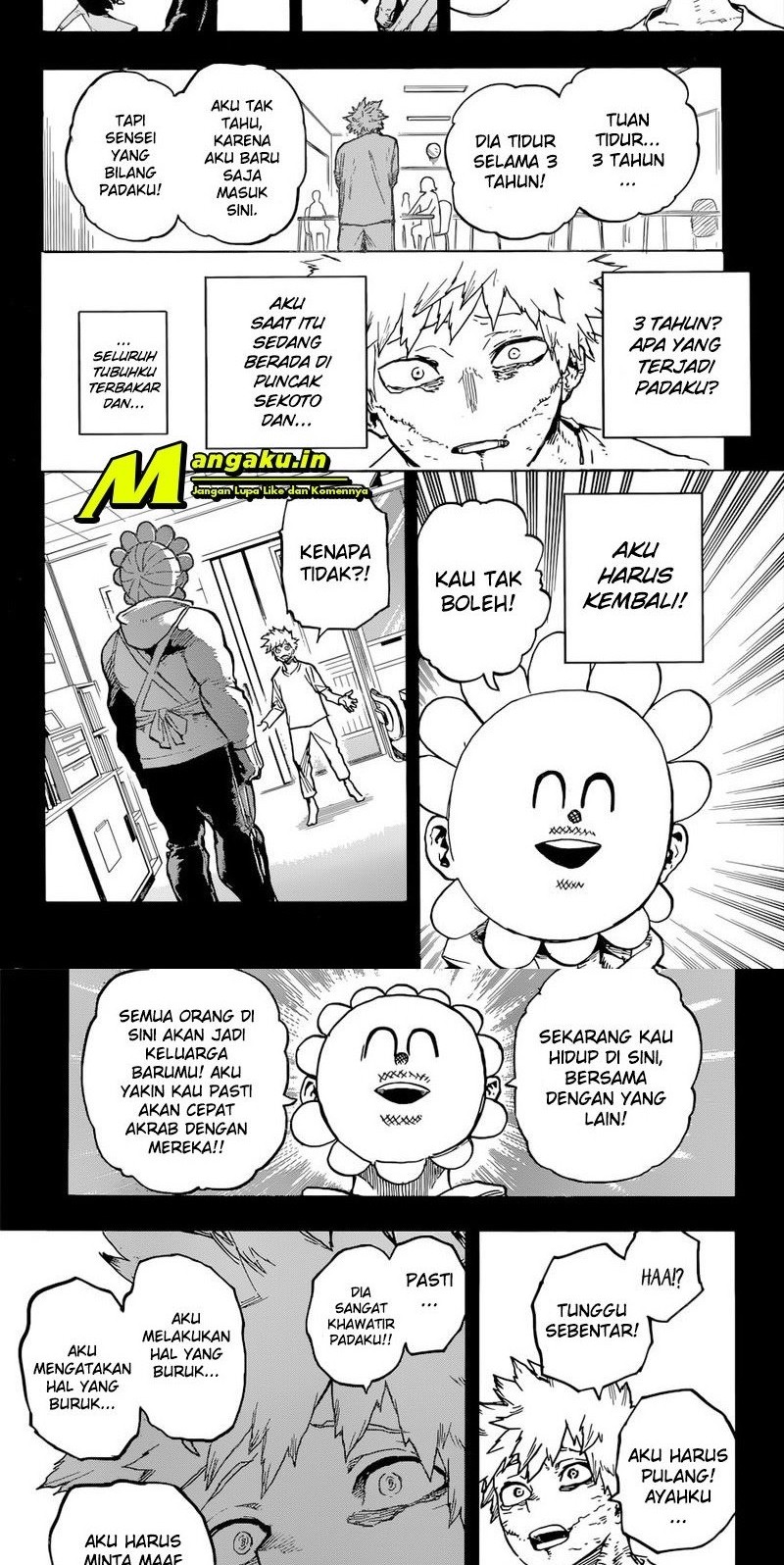 Boku no Hero Academia Chapter 350 - halaman 4