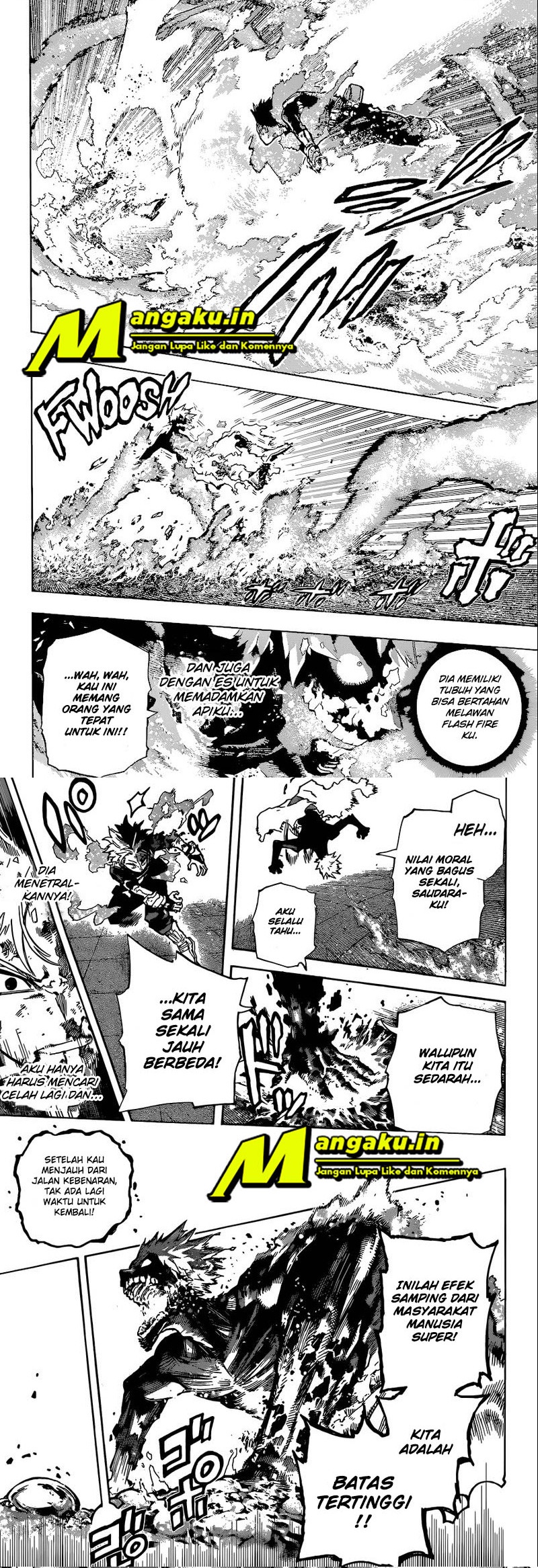 Boku no Hero Academia Chapter 352 - halaman 4