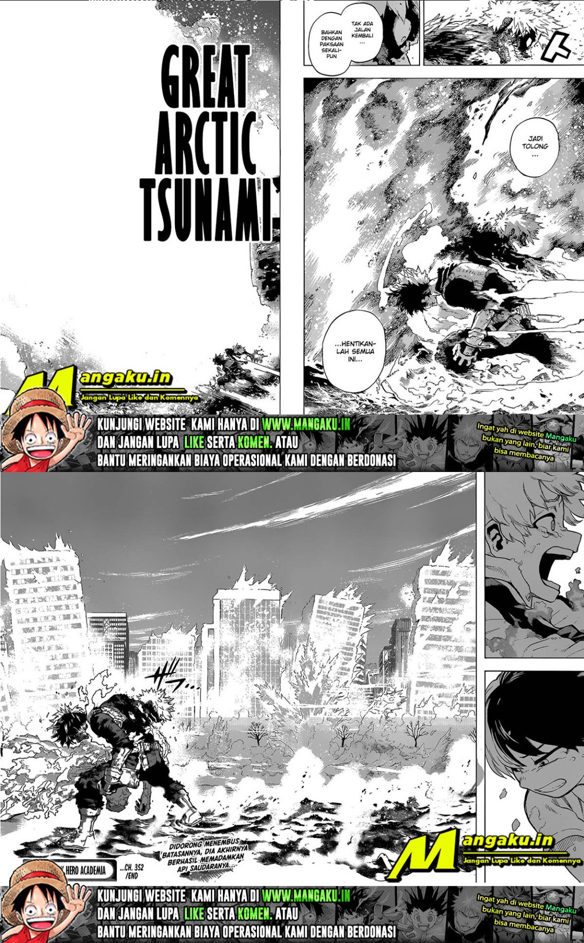Boku no Hero Academia Chapter 352 - halaman 7
