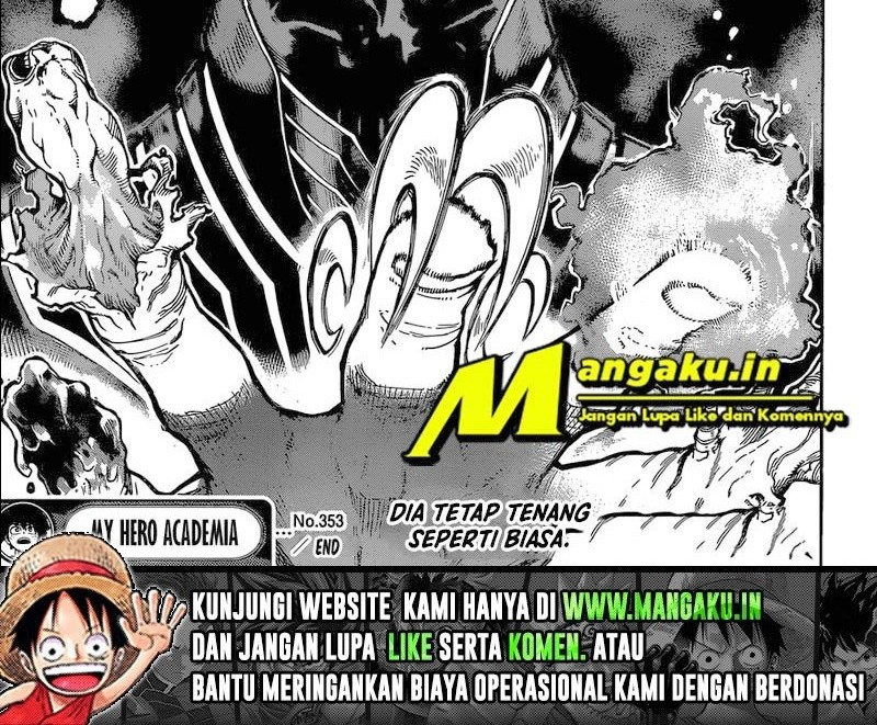 Boku no Hero Academia Chapter 353 - halaman 10