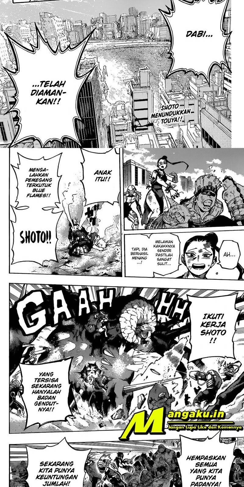Boku no Hero Academia Chapter 353 - halaman 2