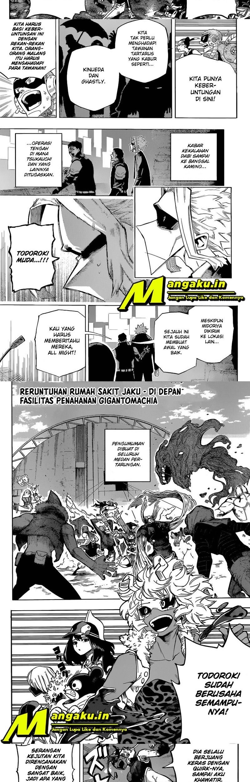 Boku no Hero Academia Chapter 353 - halaman 3