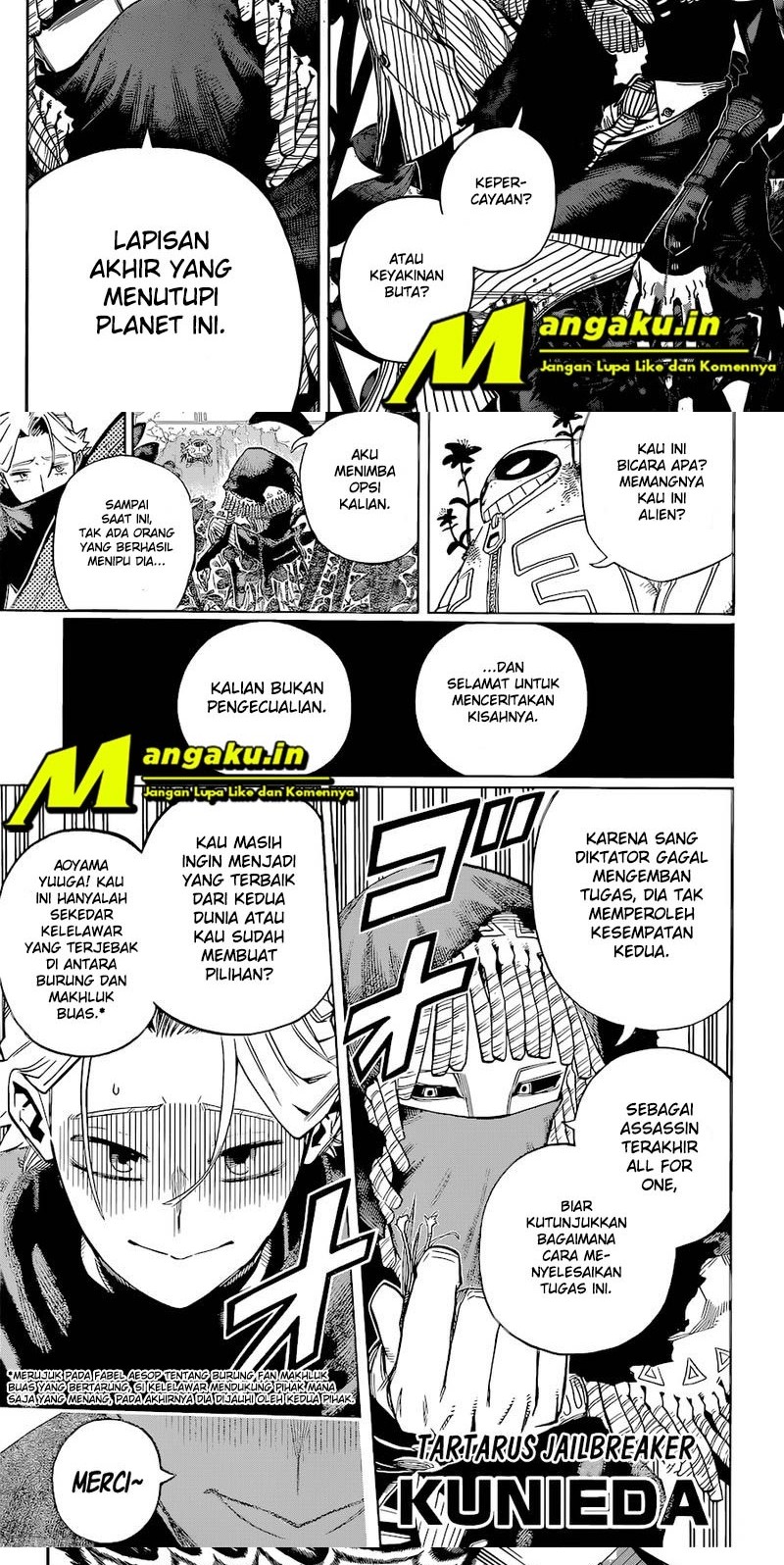Boku no Hero Academia Chapter 353 - halaman 6