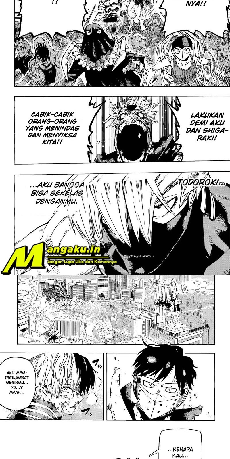 Boku no Hero Academia Chapter 353 - halaman 8