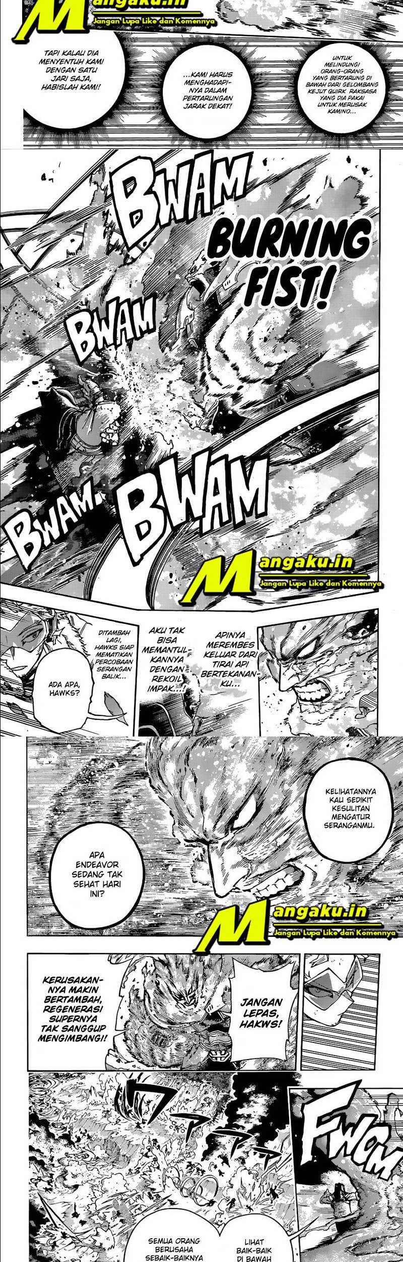 Boku no Hero Academia Chapter 354 - halaman 3