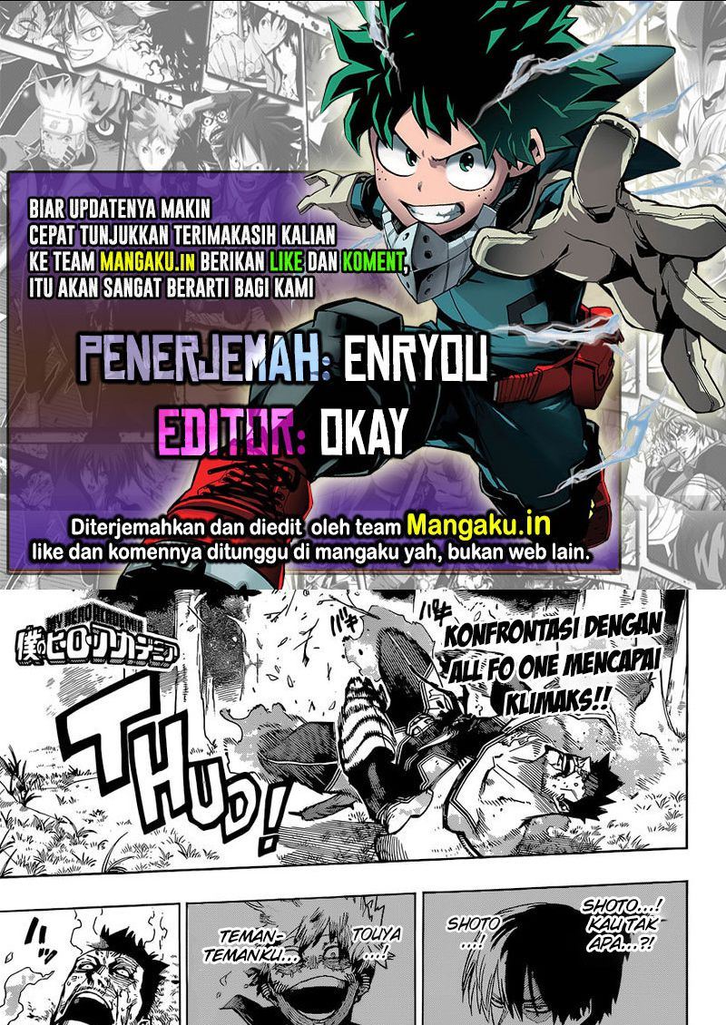 Boku no Hero Academia Chapter 355 - halaman 1