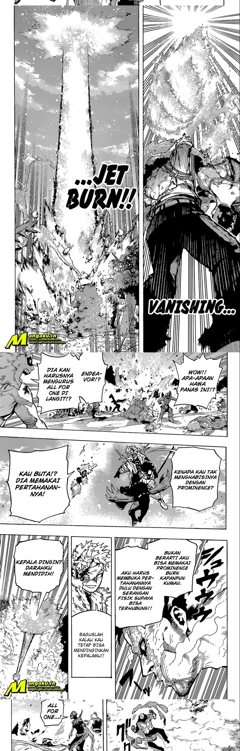 Boku no Hero Academia Chapter 357 - halaman 3