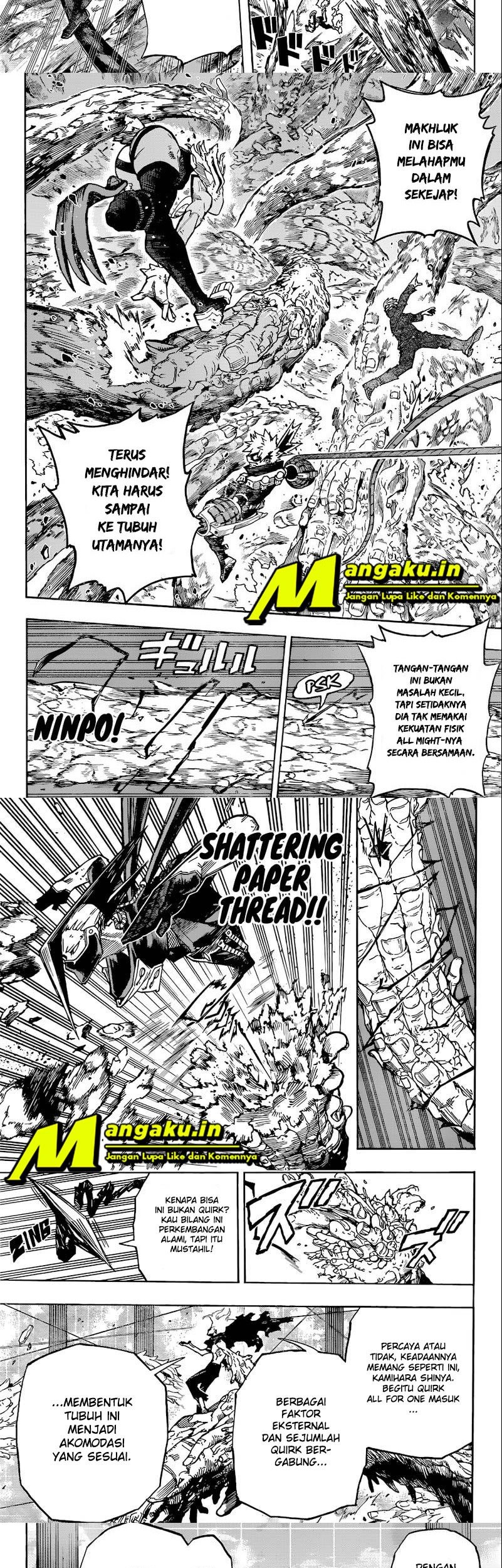 Boku no Hero Academia Chapter 358 - halaman 3