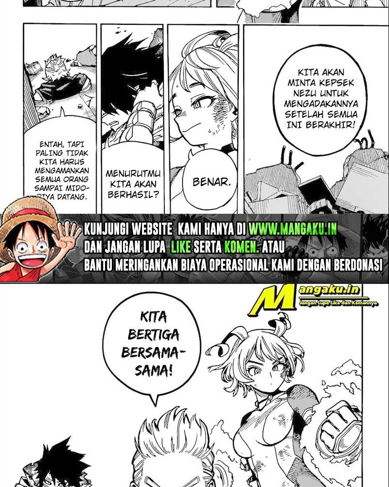 Boku no Hero Academia Chapter 359 - halaman 17