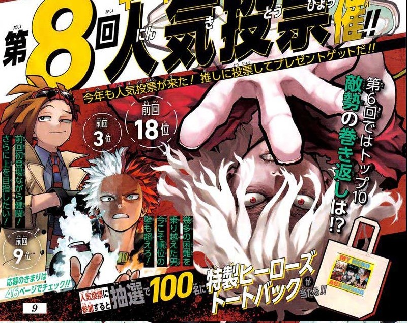 Boku no Hero Academia Chapter 359 - halaman 2