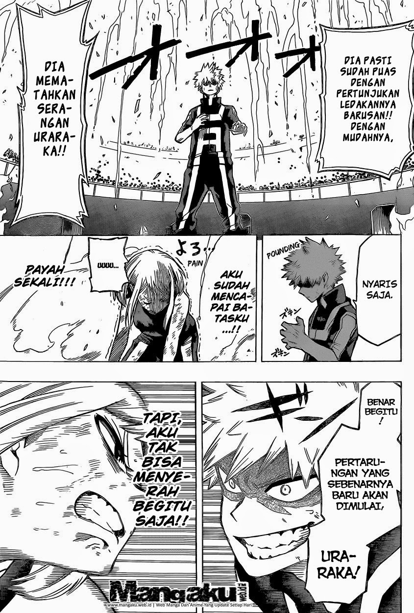 Boku no Hero Academia Chapter 36 - halaman 17