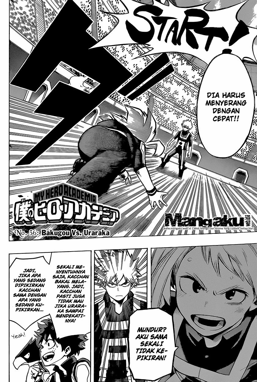Boku no Hero Academia Chapter 36 - halaman 3