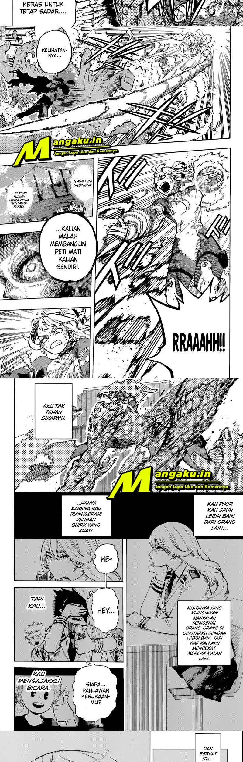 Boku no Hero Academia Chapter 361 - halaman 4