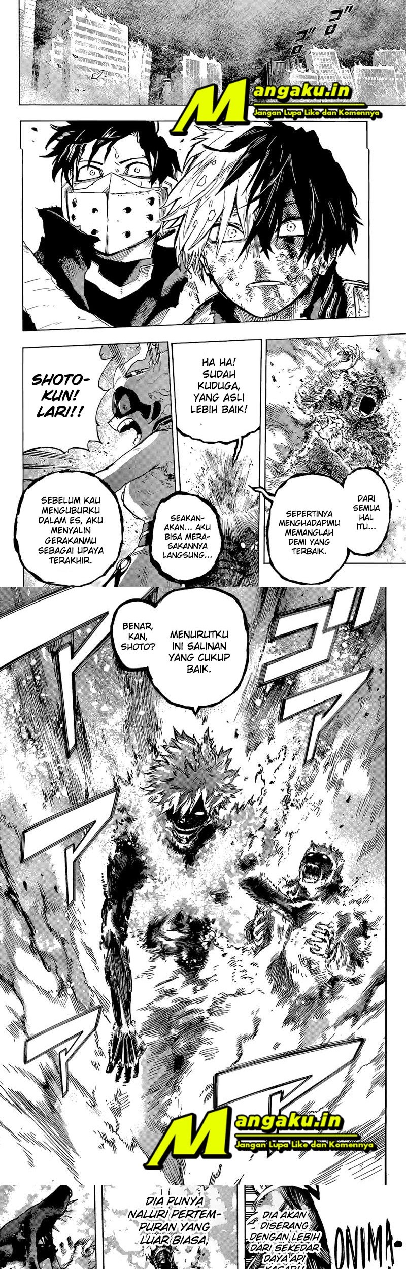 Boku no Hero Academia Chapter 363 - halaman 4