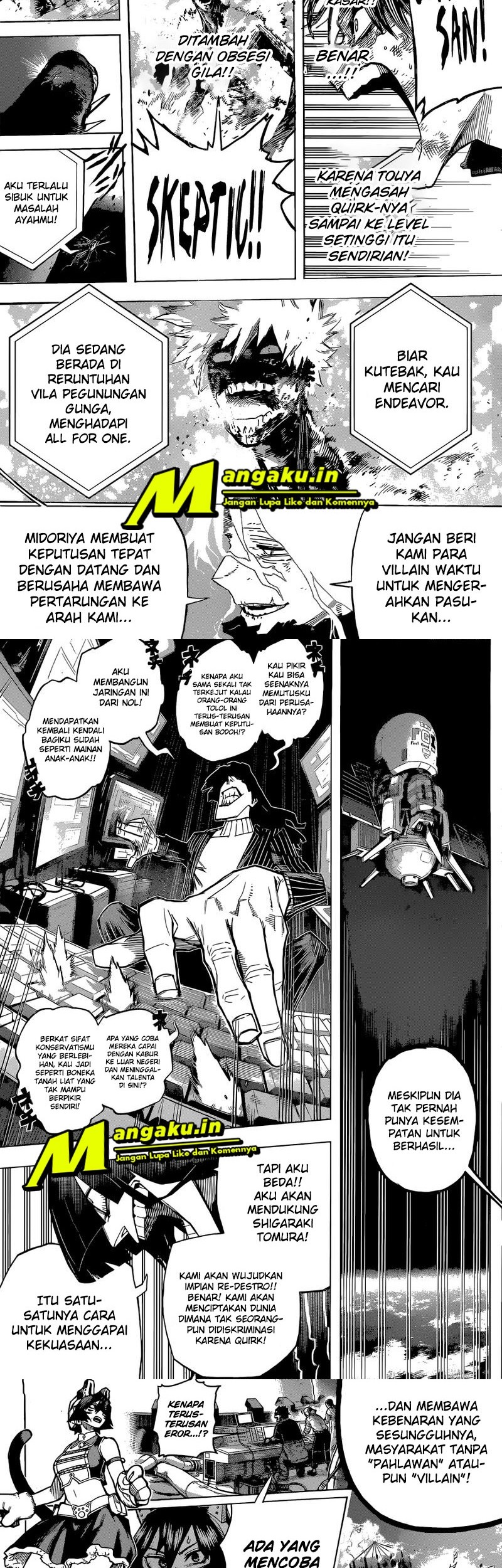Boku no Hero Academia Chapter 363 - halaman 5
