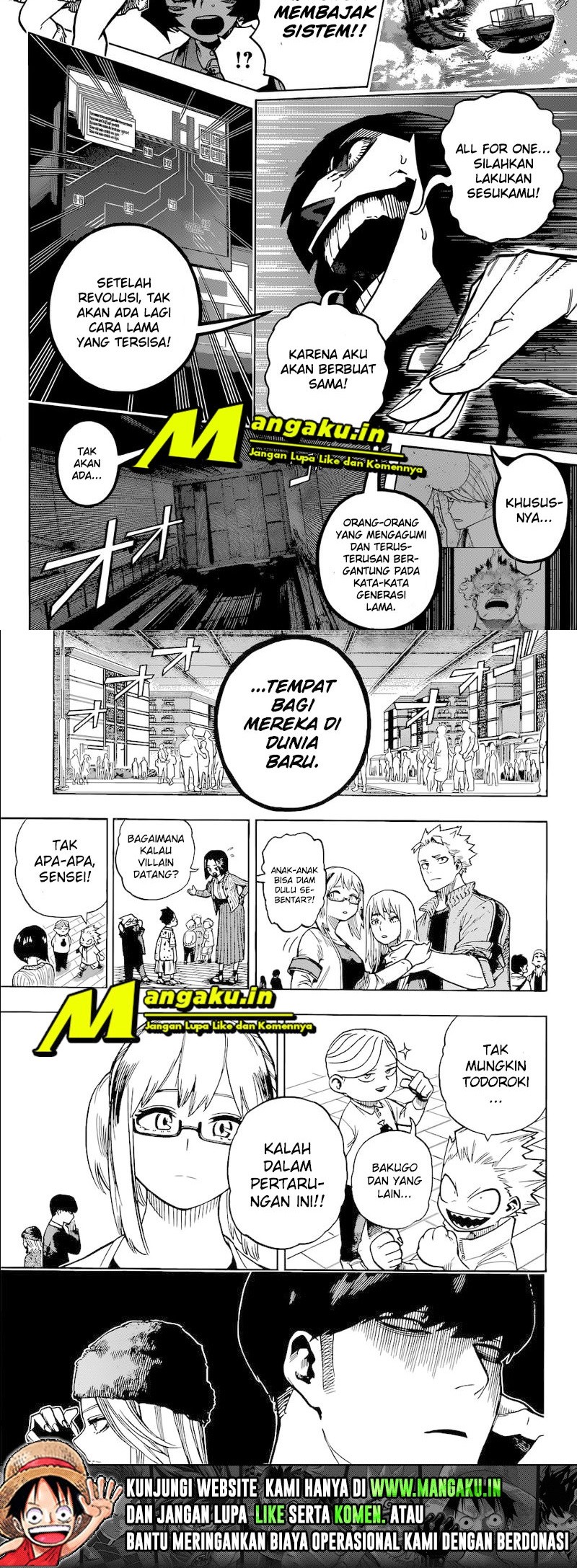 Boku no Hero Academia Chapter 363 - halaman 6
