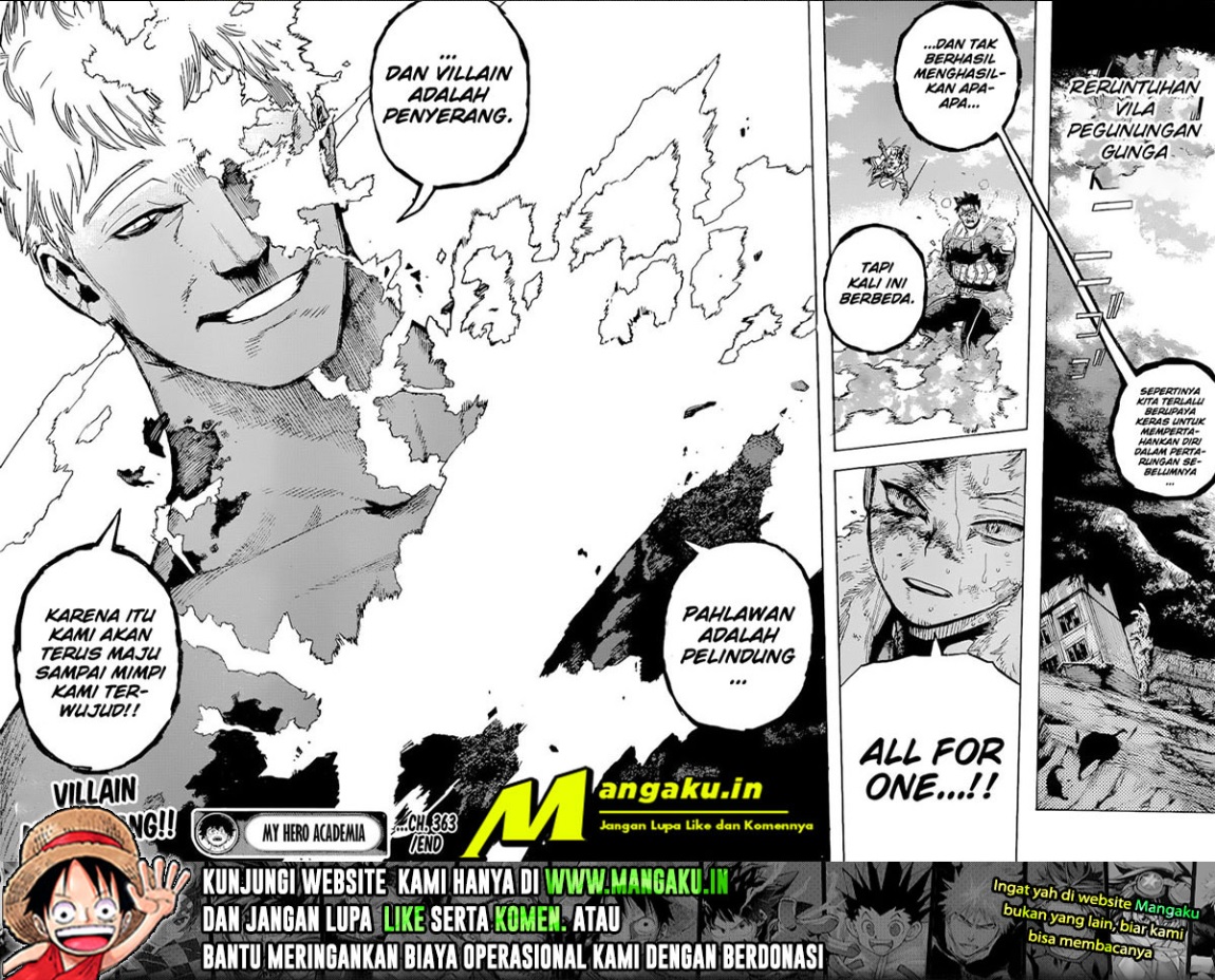 Boku no Hero Academia Chapter 363 - halaman 7
