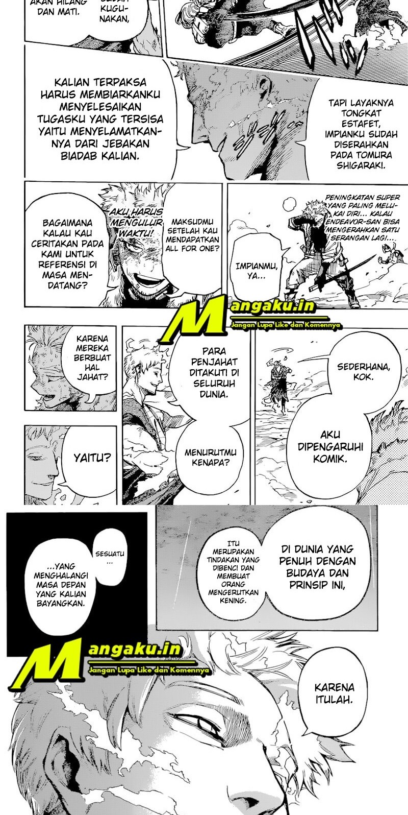 Boku no Hero Academia Chapter 364 - halaman 4