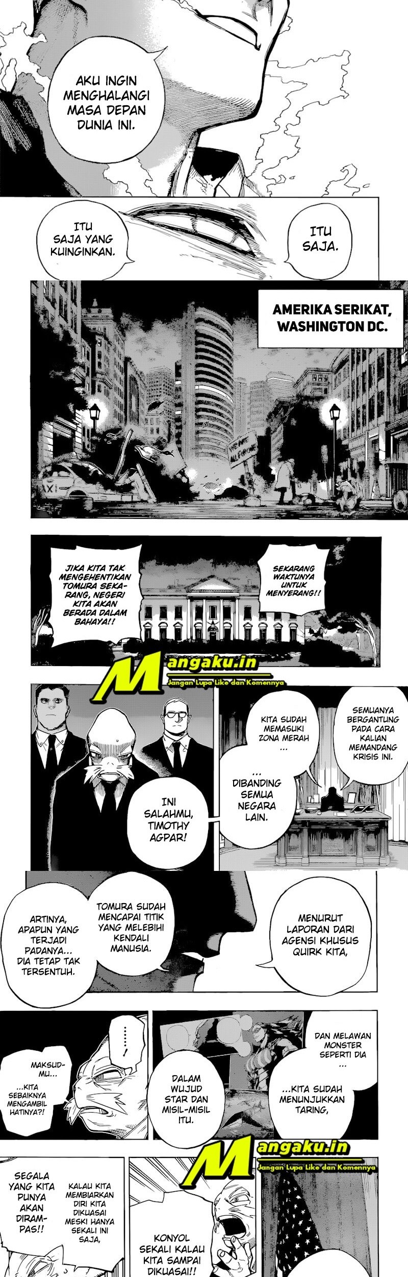 Boku no Hero Academia Chapter 364 - halaman 5