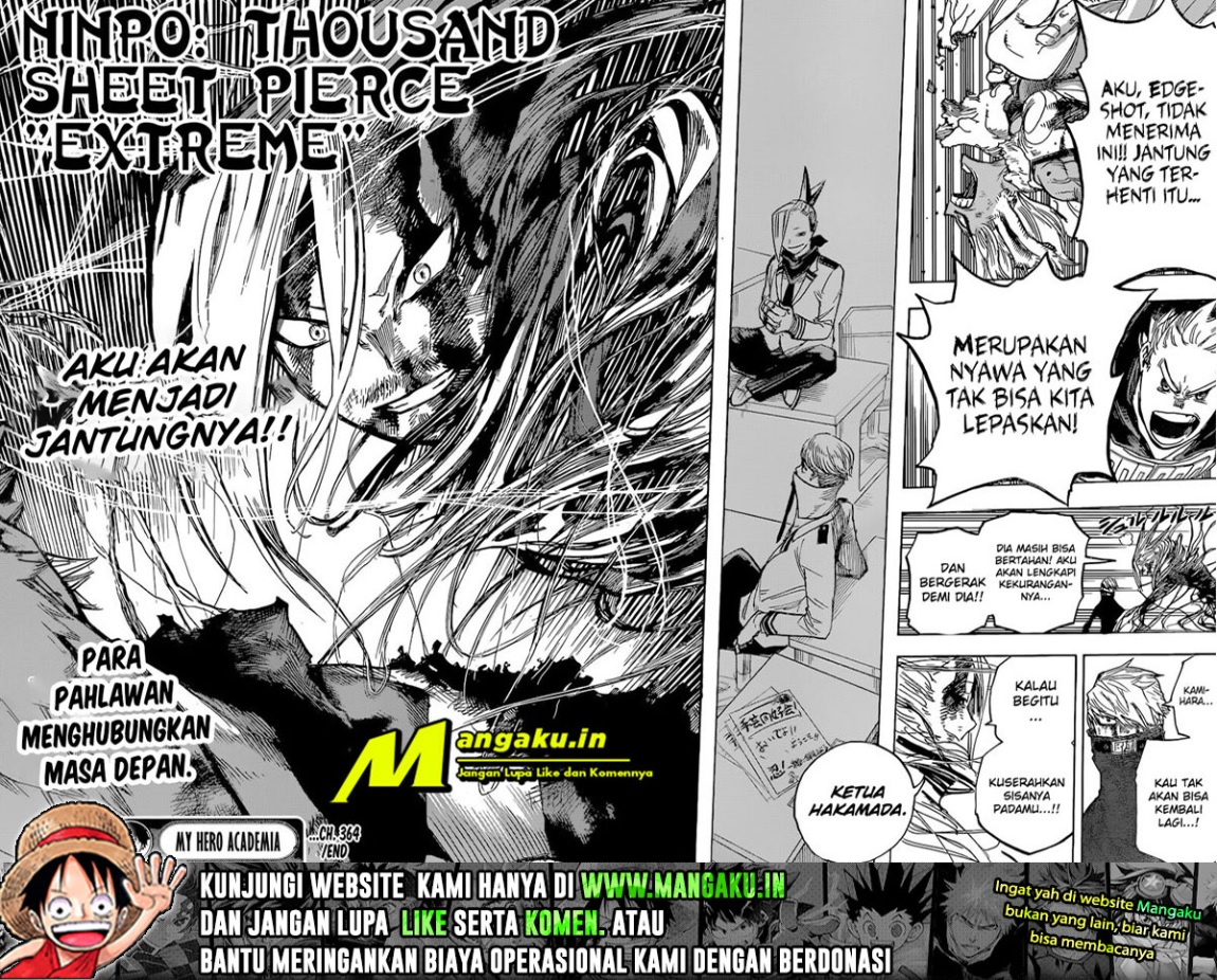 Boku no Hero Academia Chapter 364 - halaman 9