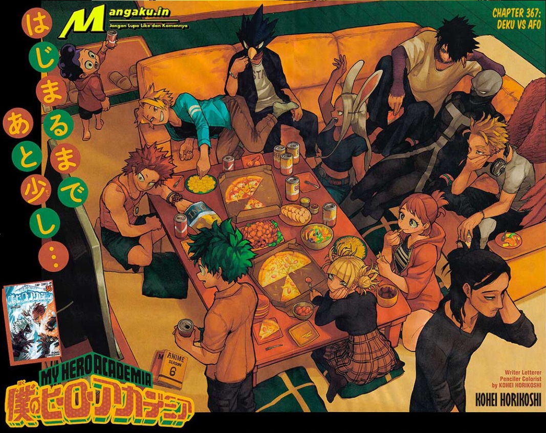 Boku no Hero Academia Chapter 367 - halaman 2