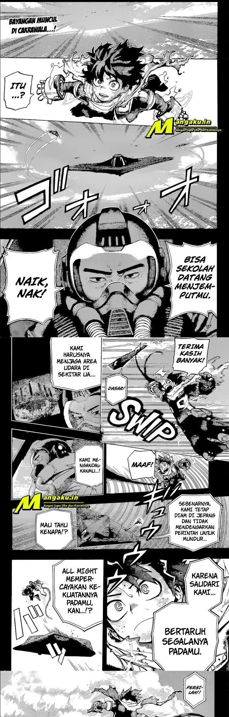 Boku no Hero Academia Chapter 367 - halaman 3