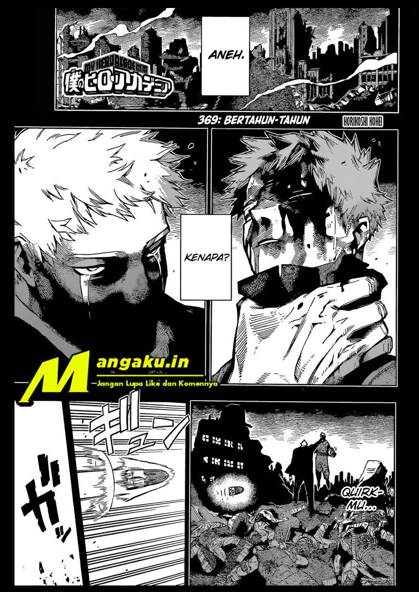 Boku no Hero Academia Chapter 369 - halaman 2