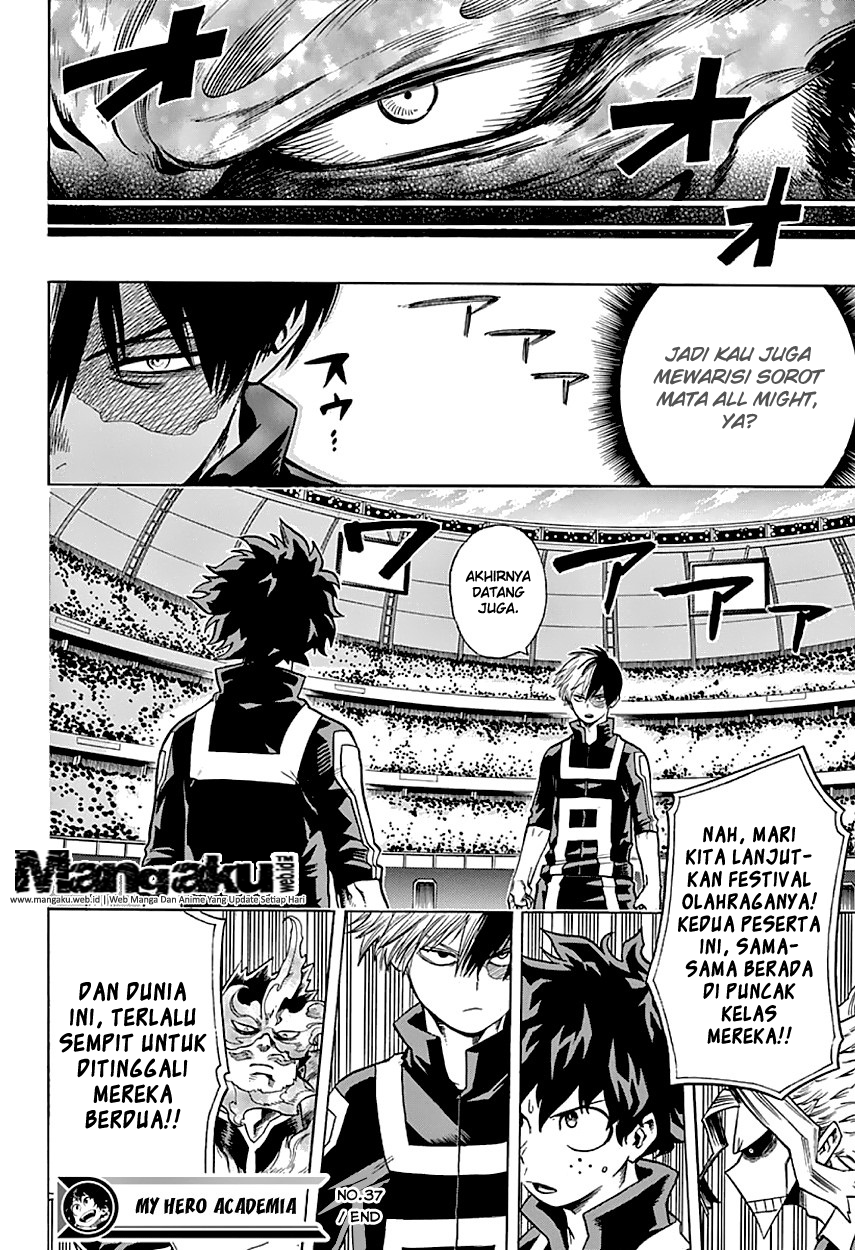 Boku no Hero Academia Chapter 37 - halaman 18