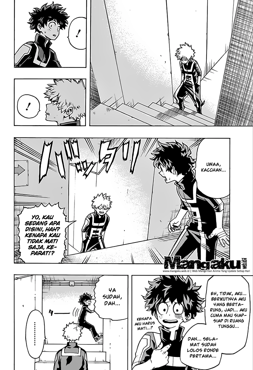 Boku no Hero Academia Chapter 37 - halaman 4