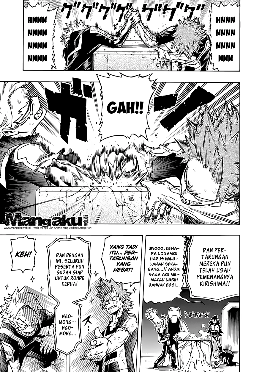 Boku no Hero Academia Chapter 37 - halaman 9