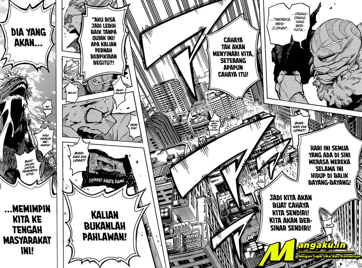Boku no Hero Academia Chapter 370 - halaman 11