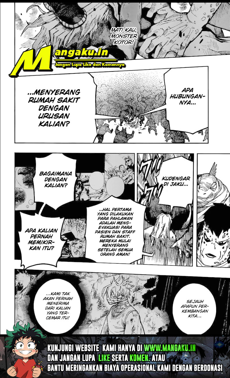 Boku no Hero Academia Chapter 370 - halaman 14