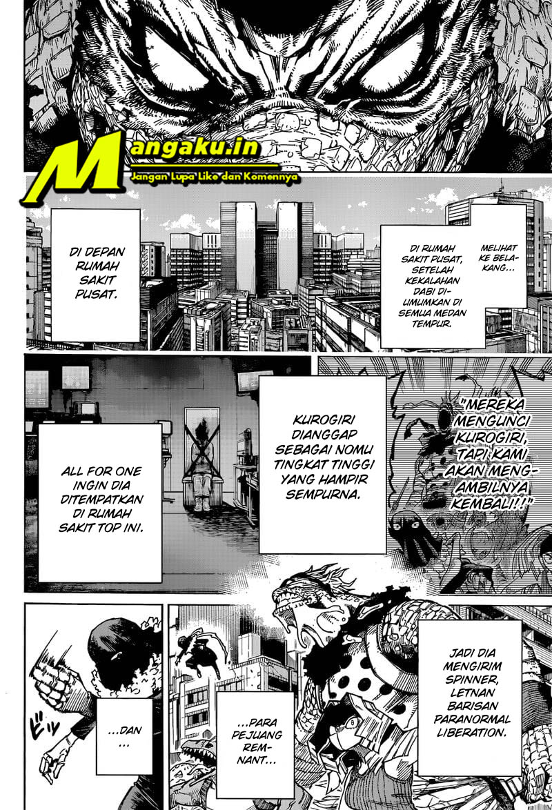 Boku no Hero Academia Chapter 370 - halaman 3