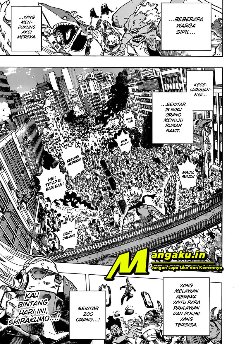 Boku no Hero Academia Chapter 370 - halaman 4