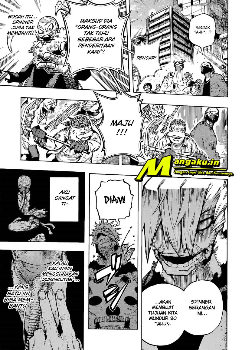 Boku no Hero Academia Chapter 371 - halaman 4