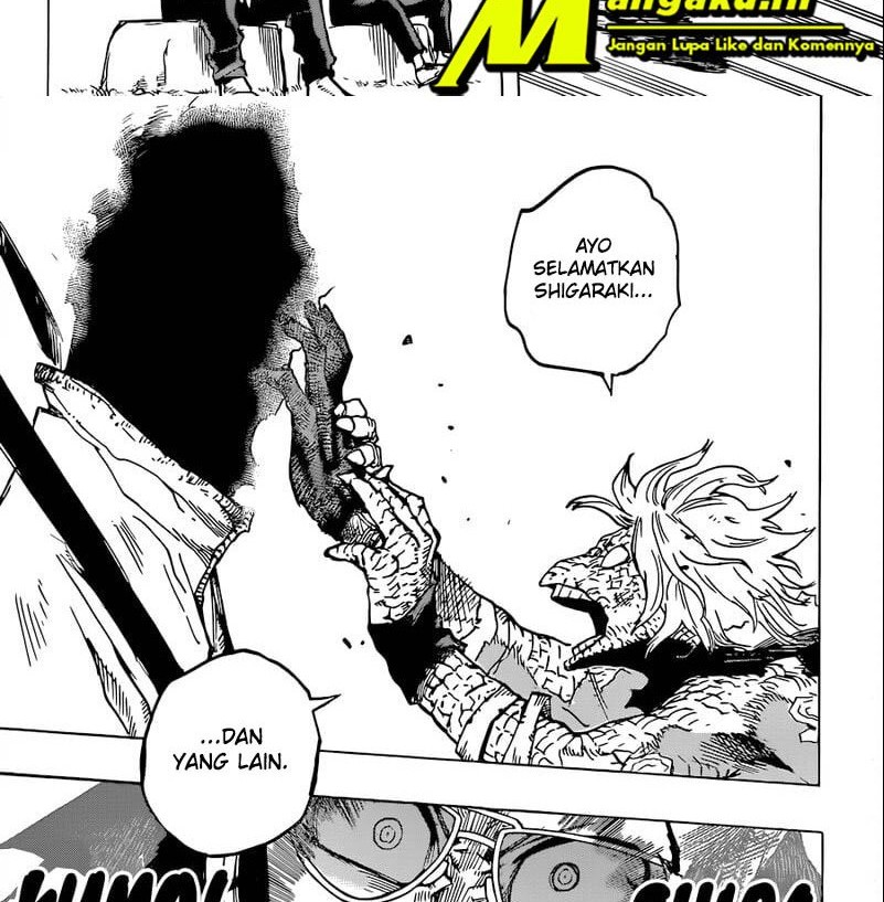 Boku no Hero Academia Chapter 373 - halaman 10