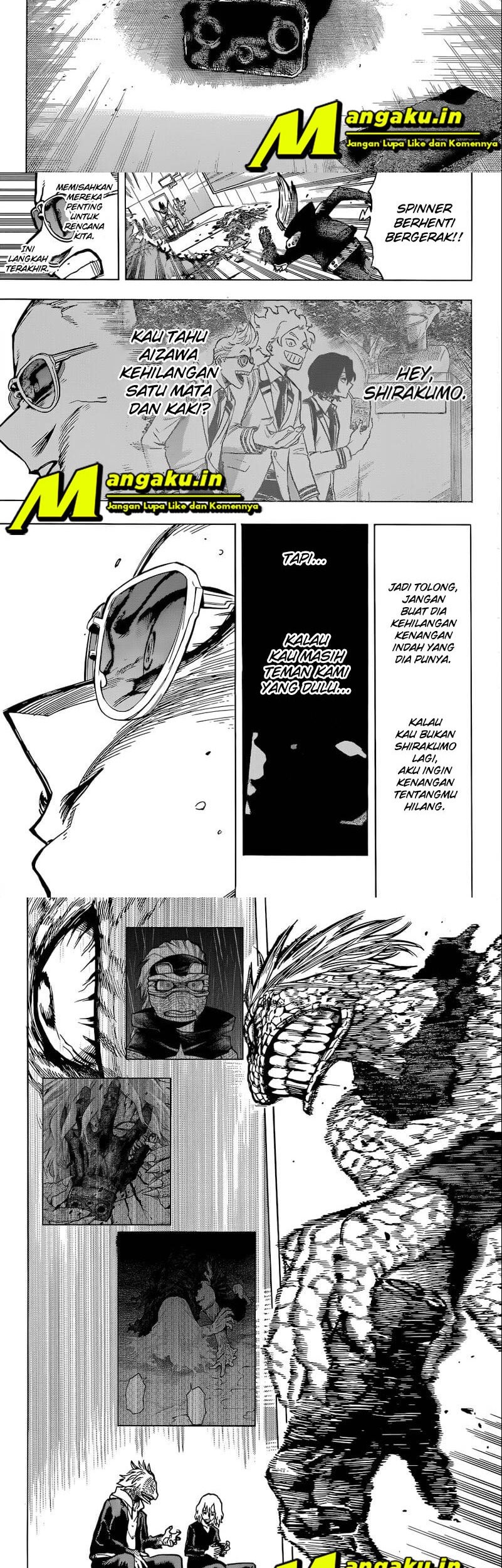 Boku no Hero Academia Chapter 373 - halaman 9