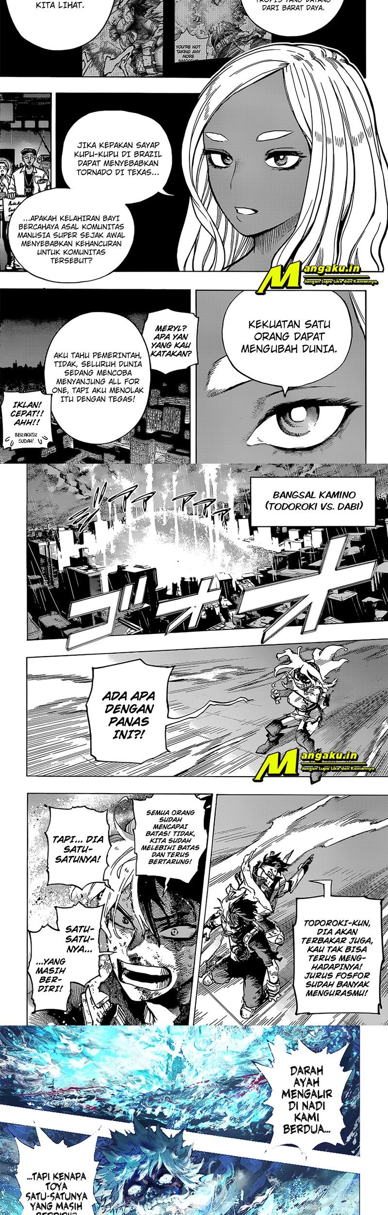 Boku no Hero Academia Chapter 374 - halaman 3