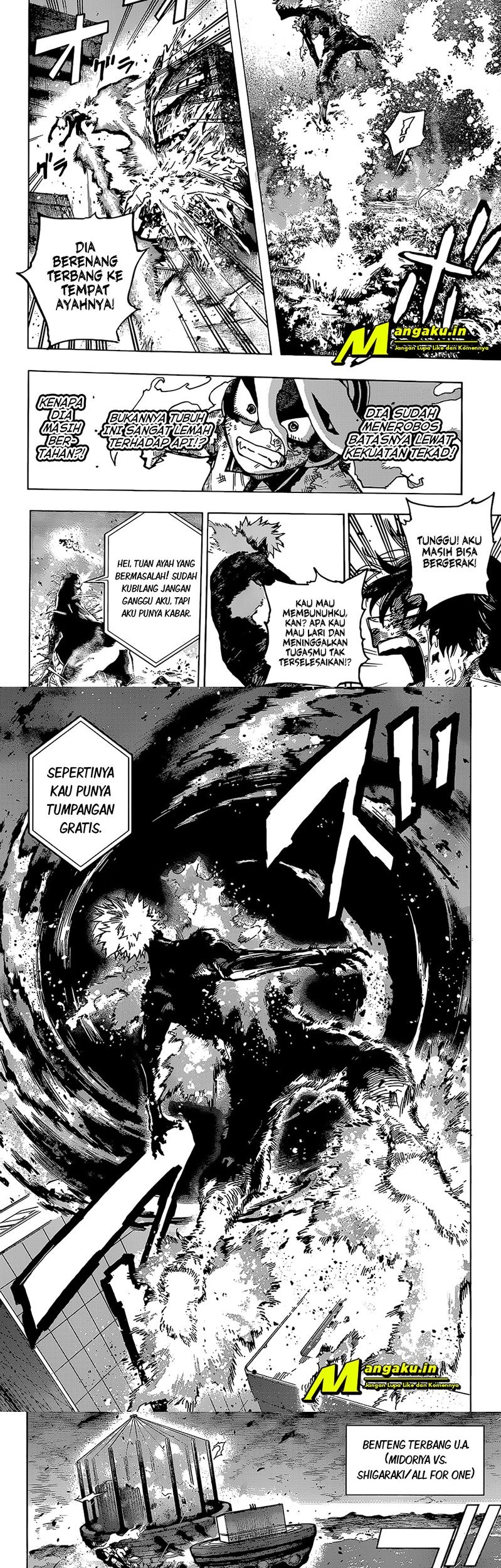 Boku no Hero Academia Chapter 374 - halaman 5